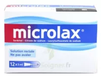 Microlax Sorbitol Citrate Et Laurilsulfoacetate De Sodium S Rect En Récipient Unidose 12récip-unidoses-can/5ml à Mérignac