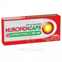 Nurofencaps 400 Mg Caps Molle Plq/10 à Mérignac