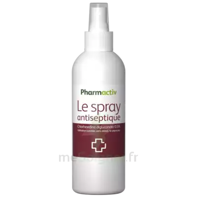 Pharmactiv Chlorhexidine 0,5 % Sol Spray/100ml à Mérignac